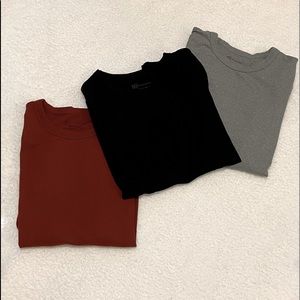 Set of 3 Long Sleeve Thermals